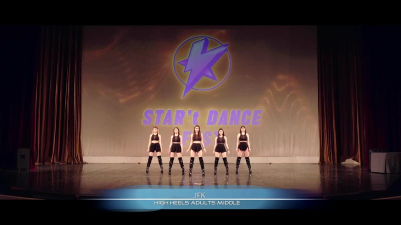 STAR TDANCEFEST, High Heels Adults Middle, JFK, 3 ST