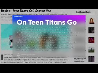 [Saberspark] Were We TOO HARD on Teen Titans Go?