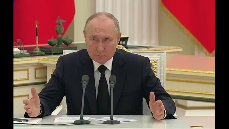 Путин про финансирование Вагнера во время встречи с