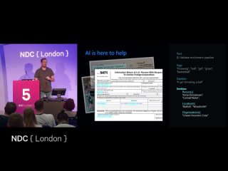 Making sense of unstructured data with AI - Henk Boelman -  NDC London 2022