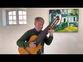 J. S. Bach - Sarabande in c-minor. Guitar by Georg Bolin