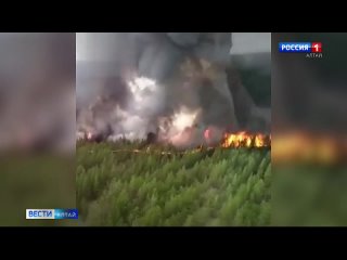 Из-за распространения огня в регионе перекрыли движение транспорта на участке Змеиногорск-Рубцовск-Кулунда.