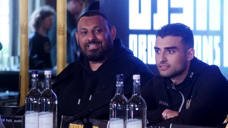 PRINCE NASEEM HAMED FIRST WORDS ON SON ADAM PRO DEBUT IN CO MAIN EVENT FOR