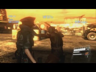 #re_and_dmc Resident Evil 6 - Mercenaries Duo - High Seas - 1289k - Helena2 and Jake1 - Coop