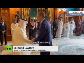 🇷🇺 Russie : Sergueï Lavrov reçoit le secrétaire général du Conseil de coopération du Golfe