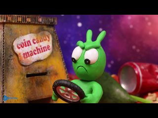 Pea Pea plays Car Wash   Pea Pea Cartoon - Video for kids