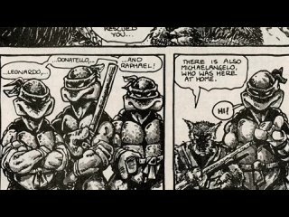 [Старый Видик] Первое появление черепашек-ниндзя на экране. Мульт 1987 года!