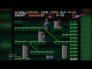Akumajou Densetsu / Castlevania III Japan [Famicom/Dendy] - Прохождение, с Алукардом (архив)