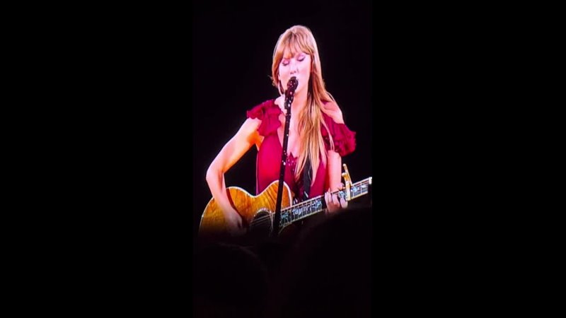 Taylor Swift Starlight ( Acoustic) ( Surprise) ( The Eras Tour, Denver, 2023, Night
