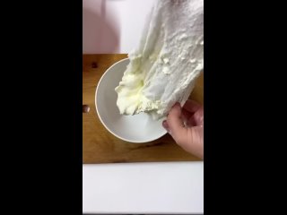 Сыр из кефира - действительно вкусно
