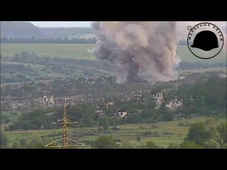 ТОС-1А «Солнцепек» выжег позиции ВСУ у Авдеевки
