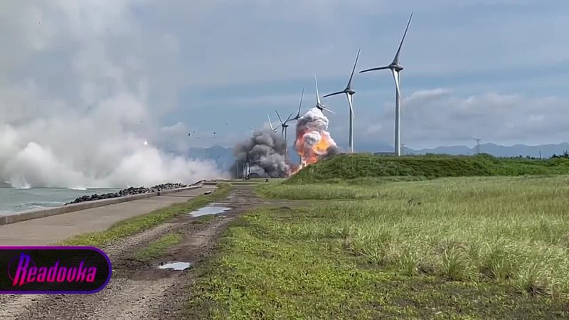 Japanese rocket engine exploded during test