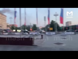 Москвичеи и гостеи столицы напугал дым над рестораном Армения
