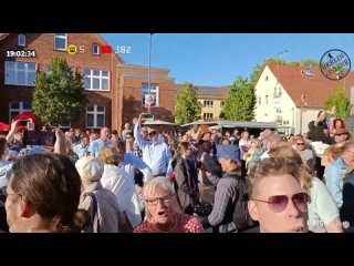 LIVE: Olaf Scholz redet auf Europafest in Falkensee – Proteste erwartet