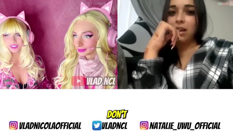 Vlad Ncl BARBIE Goes On Omegle ( But Shes A Big Russian Man) Ft. Samantha stk, VLADNCL, VLAD NCL,