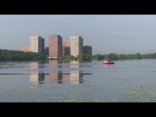 г. Москва-река. Набережная  Павшинской поймы. Красногорск. ЖК Мякинино парк.