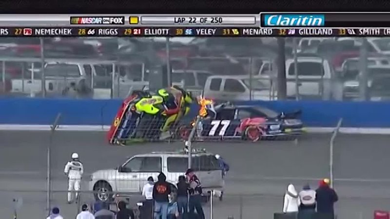 2008 Casey Mears flip @ California