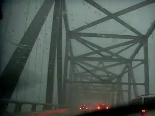 Chesapeake Bay Bridge Storm Sunday July 25th, 2010. Microburst hit and no where to go