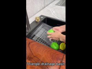 Multifunctional waterfall sink