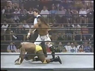 WCW 1997 Johnny Swinger vs nigger Hardbody Harris.Джонни Свингер против негра Хардбоди Харриса.11DeadFace