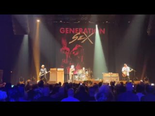 Generation Sex - live at TivoliVredenburg Ronda, Utrecht, Netherlands ( Incomplete Set ) 27.06.2023