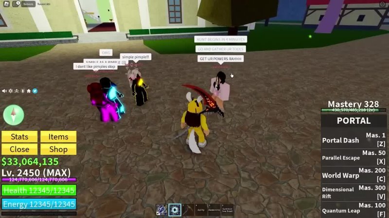 I Went UNDERCOVER In A GIRLS ONLY Blox Fruits Tournament. . ( Roblox Blox