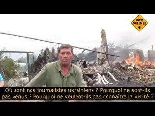 🇺🇦   Bombardement de Stanytsia Luhanska
