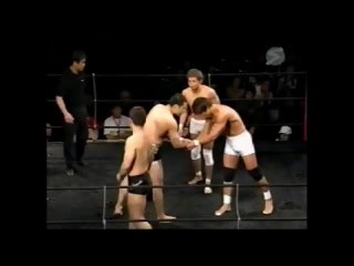 Minoru Suzuki & Tsuyoshi Kosaka vs Caol Uno & Osami Shibuya: GCM The Contenders 3-10-02