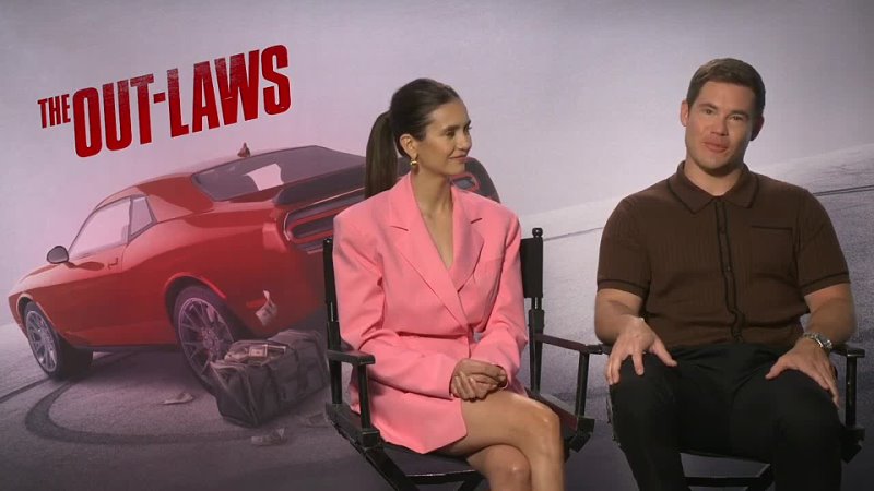 Adam Devine and Nina Dobrev Talk Their Action Comedy, The Out