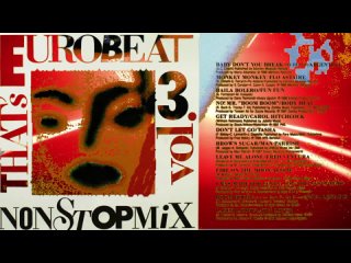 Various – That's Eurobeat - Non Stop Mix Vol. 3 [Compilation, Mixed 1987]