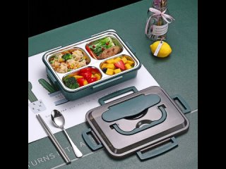 MUENHUI High Quality 304 Stainless Steel Lunch Box Food Container