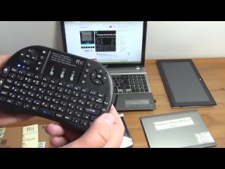 [] Беспроводная клавиатура для Windows и Android устройств Rii mini i8