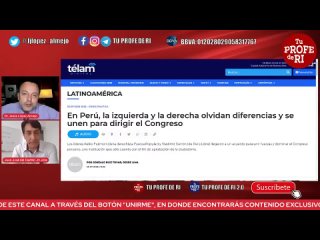 PERU EN DICTADURA:CRISIS PERUANA TRATADA DE EXPLICAR POR EL CANAL YOU TUBE PROFESOR DE RI DE MEXICO