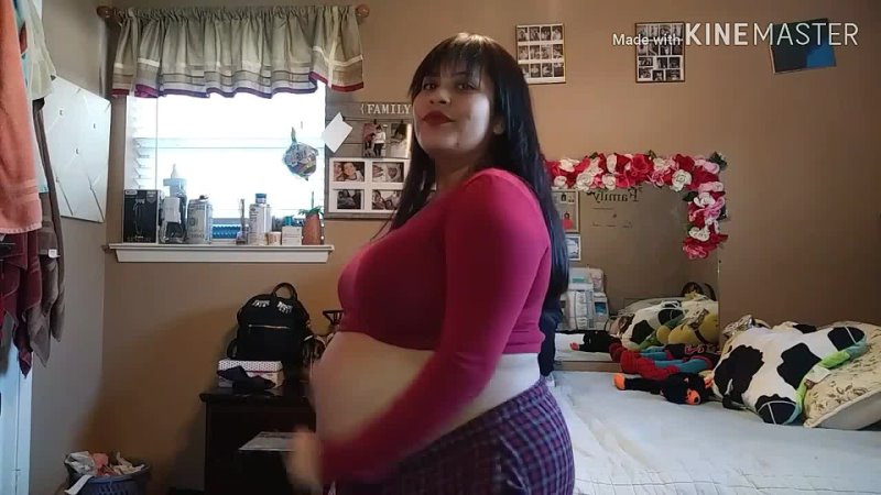8 months pregnant Baby momma dance 