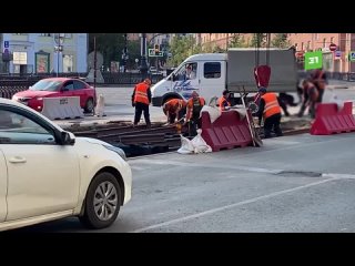 В Челябгэт рассказали о ночной замене рельсов в центре Челябинска