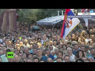 🇧🇦 Bosnie-Herzégovine : commémoration du 28e anniversaire de l’opération Tempête