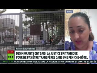 Panique sur la péniche : des migrants ont saisi la justice britannique pour ne pas être transférés dans une péniche-hôtel