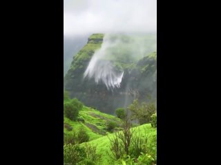 🇮🇳 Индия, водопад, который течет наверх