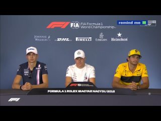 01.F1.2018.R12.Hungarian.Grand.Prix.Drivers.Press.Conference.SkyF1HD.1080P