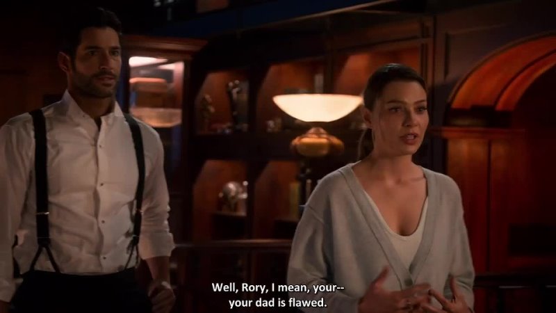 Lucifer gets shot by Rory to prove his love to daughter subtitles, 4 K
