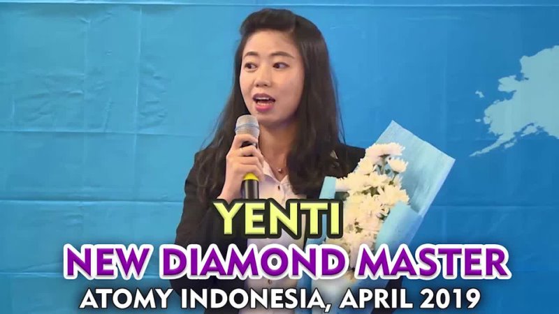 Yenti, New Diamond Master, Atomy Indonesia April 2019