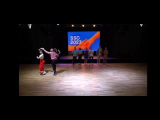 Рудяева Дарья и Гладков Роман swing town social cup 2023