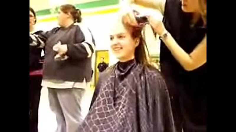 shave head 2014 - collage girls headshave