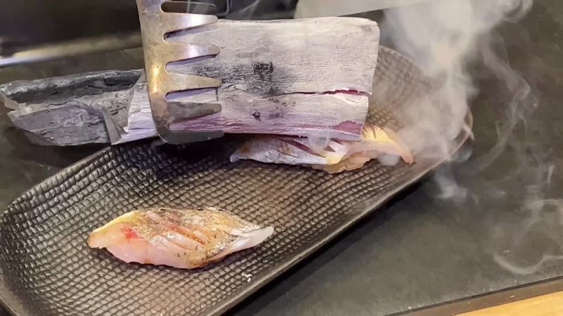$100 MICHELIN STAR “Wood Seared” Sushi 18 COURSE Tasting Menu at Sushi Shin