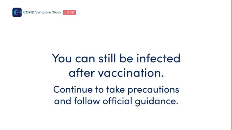 How to log your COVID-19 vaccine with ZOE