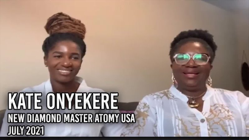 Kate Onyekere New Diamond Master Atomy USA July 2021