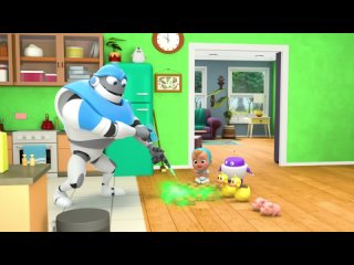 Valentines Day DISASTER!!   ARPO The Robot   NEW VIDEO   Funny Kids Cartoons   Arpo and Daniel