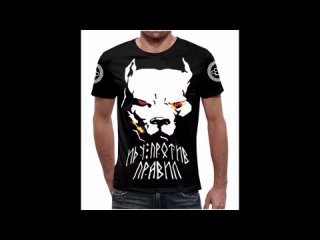 Интернет магазин футболок с принтами . Купить футболку с питбулем, я русский, сопротивление, русский медведь, славянский волк