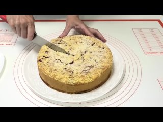 Ложный сырник с клубникой/False cheesecake with strawberries