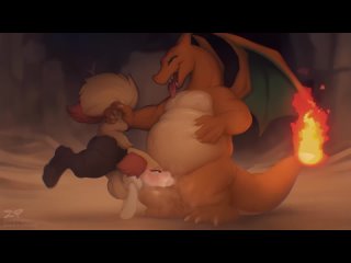 Steamy Firetype Pokemon (Жаркий Секс Покемонов Огненного типа) - [zonkpunch, 60fps, FullHD] SW 3D, секс, порно, хентай 18+